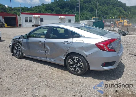 2018 Honda Civic Ex-L из США, поврежденный, VIN JHMFC1F79JX043786